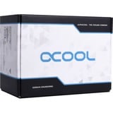 Alphacool Core 100 Aurora depósito Acetal/Acrílico con bomba VPP Apex negro