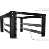 Alphacool Rack de servidor de marco abierto ES 19", Rack, caja de servidor negro