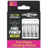 Ansmann Cargador de litio Pure Power 1001-0181 blanco
