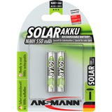 Ansmann Solar NiMH Batería Micro AAA 550 mAh maxE 