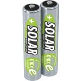 Ansmann Solar NiMH Batería Micro AAA 550 mAh maxE 