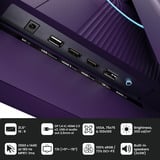 Arozzi AZ-NO-32T2K180, Monitor de gaming lila