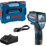 Bosch GIS 1000 C Professional Medidor de humedad y temperatura, Termodetector azul/Negro, Medidor de humedad y temperatura, -40 - 1000 °C, 2 °C, -1 - 1%, °C, Inalámbrico y alámbrico