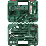 Bosch Herramienta manual avanzada S, 64 piezas, Kit de herramientas verde