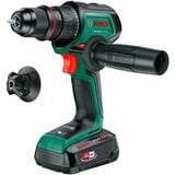 Bosch Taladro atornillador inalámbrico AdvancedDrill 18V-80 QuickSnap, Taladro/destornillador verde/Negro