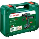 Bosch Taladro atornillador inalámbrico AdvancedDrill 18V-80 QuickSnap, Taladro/destornillador verde/Negro