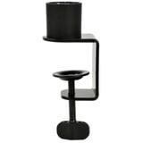 CHERRY MA 3.0 UNI Accesorios y piezas de repuesto para micrófonos, Soporte negro, Soporte de escritorio, Cherry, Negro, 3/8 & 5/8, Aluminio
