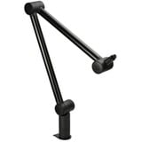 CHERRY MA 3.0 UNI Accesorios y piezas de repuesto para micrófonos, Soporte negro, Soporte de escritorio, Cherry, Negro, 3/8 & 5/8, Aluminio