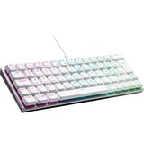 Cooler Master Teclado para gaming plateado/blanco