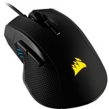 Corsair IRONCLAW RGB ratón mano derecha USB tipo A 18000 DPI, Ratones para gaming negro, mano derecha, USB tipo A, 18000 DPI, Negro