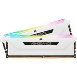 Corsair Vengeance CMH16GX4M2D3600C18W módulo de memoria 16 GB 2 x 8 GB DDR4 3600 MHz, Memoria RAM blanco, 16 GB, 2 x 8 GB, DDR4, 3600 MHz, 288-pin DIMM