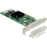 DeLOCK Tarjeta PCI Express x8 con 8 puertos SATA y cable de conexión, Tarjeta de interfaz 