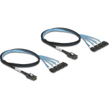 DeLOCK Tarjeta PCI Express x8 con 8 puertos SATA y cable de conexión, Tarjeta de interfaz 