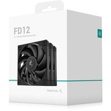 DeepCool FD12 120x120x25, Ventilador negro