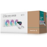 DeepCool LT360 WH ARGB, Refrigeración por agua blanco