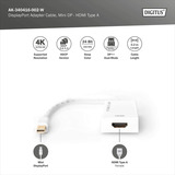 Digitus AK-340416-002-W, Adaptador blanco