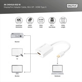 Digitus AK-340416-002-W, Adaptador blanco