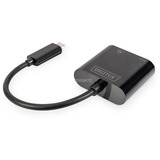 Digitus Adaptador Ethernet Gigabit USB Tipo-C negro