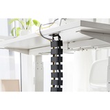 Digitus DA-90505 canaleta para cable Bandeja portacables curva Negro, Guía para cable negro, Bandeja portacables curva, 130 m, Acrilonitrilo butadieno estireno (ABS), Metal, Negro