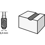 Dremel Cinta abrasiva Ø 6,4 mm, grano 60, Banda de lijado 