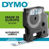 Dymo D1 - Etiquetas estándar - Negro en claro - 9mm x 7m, Cinta de escritura Negro sobre transparente, Poliéster, Bélgica, -18 - 90 °C, DYMO, LabelManager, LabelWriter 450 DUO