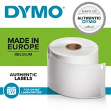 Dymo LW etiquetas auténticas grandes de dirección | 36 mm x 89 mm | rollo de 260 etiquetas con reverso fácil de retirar | autoadhesivas | para etiquetadoras LabelWriter Blanco, Etiqueta para impresora autoadhesiva, Papel, Permanente, Rectángulo, LabelWriter