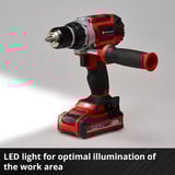 EINHELL Atornillador profesional a batería TP-CD 18/60 Li BL - Solo, 18 Voltios, Taladro/destornillador rojo/Negro