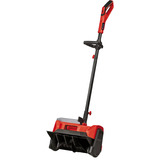 EINHELL Power X-Change Motosierra de nieve a batería GE-ST 36/40 Li E-Solo, 36 Voltios (2x18V), Soplador de nieve rojo/Negro