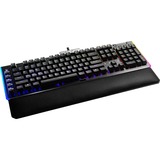 EVGA Z20 teclado USB Alemán Negro, Teclado para gaming negro, Completo (100%), USB, Interruptor mecánico, LED RGB, Negro