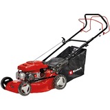 Einhell GC-PM 46/4 S Cortacésped de empuje a gasolina Gasolina Negro, Rojo rojo/Negro, Cortacésped de empuje a gasolina, 1400 m², 46 cm, 1 L, 50 L, Tracción en ruedas traseras