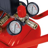 Einhell TE-AC 270/24/10 compresor de aire 1800 W 270 l/min Corriente alterna rojo, 270 l/min, 10 bar, 1800 W, 26,9 kg