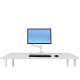 Ergotron LX Series 45-490-216 soporte para monitor 86,4 cm (34") Blanco Escritorio, Soporte de monitor blanco, 11,3 kg, 86,4 cm (34"), 75 x 75 mm, 100 x 100 mm, Ajustes de altura, Blanco