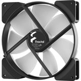 Fractal Design Prisma AL-18 PWM Carcasa del ordenador Ventilador 18 cm Negro, Blanco 2 pieza(s) negro/blanco, Ventilador, 18 cm, 1200 RPM, 37,4 dB, 146,8 cfm, 249,56 m³/h