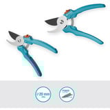 GARDENA 12230-20, Tijeras de podar turquesa