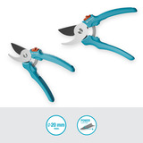 GARDENA 12230-20, Tijeras de podar turquesa