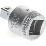 GEDORE Reductor 3/8" a 1/4", cuadrado, Adaptador de tuerca spinner cromado