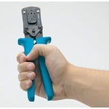 Hazet Alicates de engaste 4658-10, Crimpadora azul