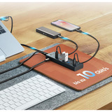 ICY BOX 61158, Hub USB antracita