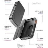 ICY BOX IB-DK4071M-CU31 USB 3.2 Gen 2 (3.1 Gen 1) Type-C Negro, Estación de acoplamiento SSD, SATA, M.2, USB 3.2 Gen 2 (3.1 Gen 1) Type-C, Negro, 10 Gbit/s