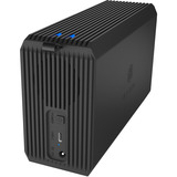 ICY BOX IB-RD3720-CU3, Carcasa RAID negro