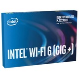 Intel® AX200.NGWG.DTK adaptador y tarjeta de red Interno WLAN 2400 Mbit/s, Adaptador Wi-Fi Interno, Inalámbrico, PCI Express, WLAN, Wi-Fi 6 (802.11ax), 2400 Mbit/s