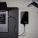 Intenso Disco Duro Portátil 1 TB Reacondicionado, Unidad de disco duro negro