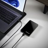 Intenso Disco Duro Portátil 1 TB Reacondicionado, Unidad de disco duro negro