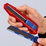 KNIPEX CutiX cuchillo universal, Cuchillo para moquetas rojo/Azul