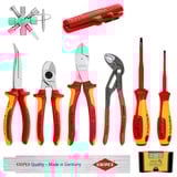 KNIPEX Juego de ampliación Electro I, 10 piezas, Kit de herramientas 