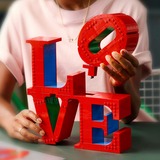 LEGO ART LOVE Juguetes de construcción, Juegos de construcción Juego de construcción, 18 año(s), Plástico, 791 pieza(s), 1,5 kg