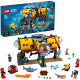 LEGO City 60265 Océano: Base de Exploración con Figuras de Animales Marinos, Juegos de construcción Juego de construcción, 6 año(s), 497 pieza(s), 955 g