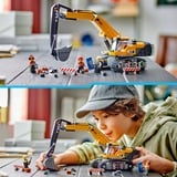 LEGO City Excavadora de Obra Amarilla, Juegos de construcción Juego de construcción, 8 año(s), Plástico, 633 pieza(s), 831 g