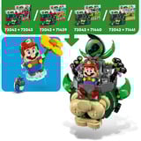 LEGO Príncipe Florian y Bowser Castillo, Juegos de construcción Juego de construcción, 9 año(s), Plástico, 1251 pieza(s), 1,9 kg