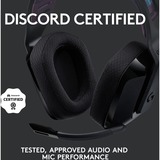Logitech G535 LIGHTSPEED, Auriculares para gaming negro